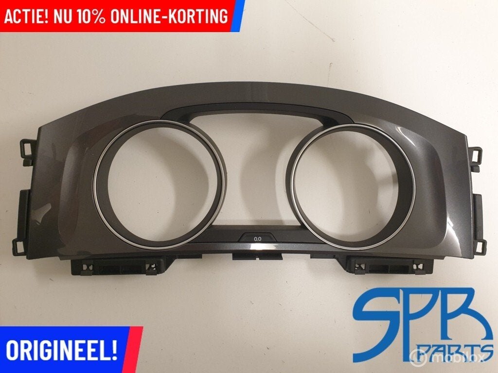 GOLF 7 INLEG Kilometerteller ANTRECIET LIJST RAND 5G0857189, Gebruikt, Volkswagen, Ophalen of Verzenden, Volkswagen