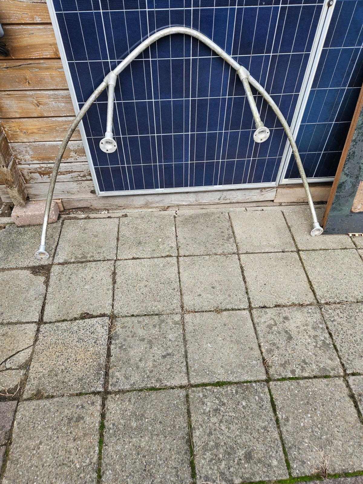 Aluminium boeg rail voor boot - Gebruikt, Watersport en Boten, Ophalen of Verzenden, Gebruikt, Overige typen