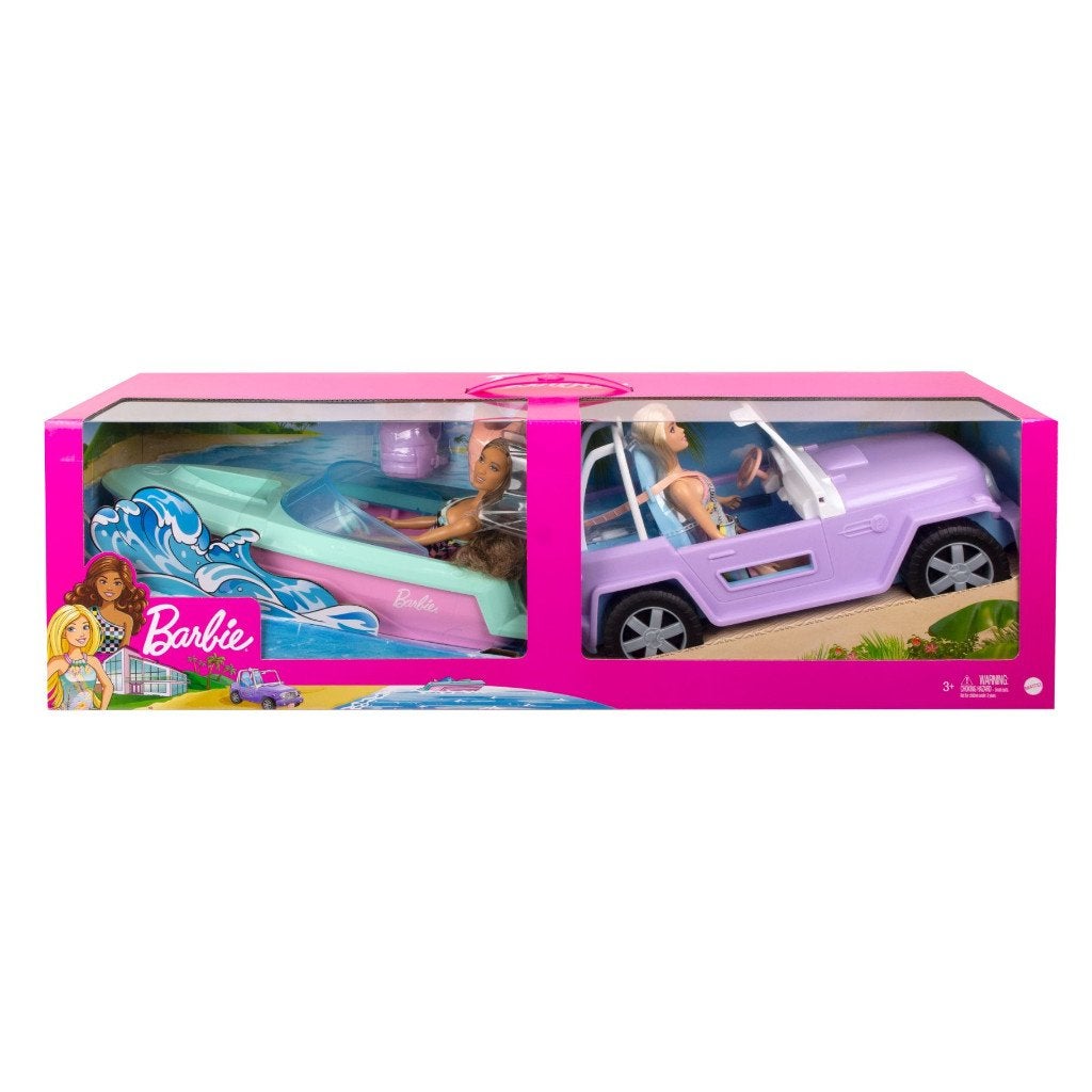 Barbie: Poppen en Voertuigen Speelset, Barbie, ., Nieuw, Ophalen of Verzenden