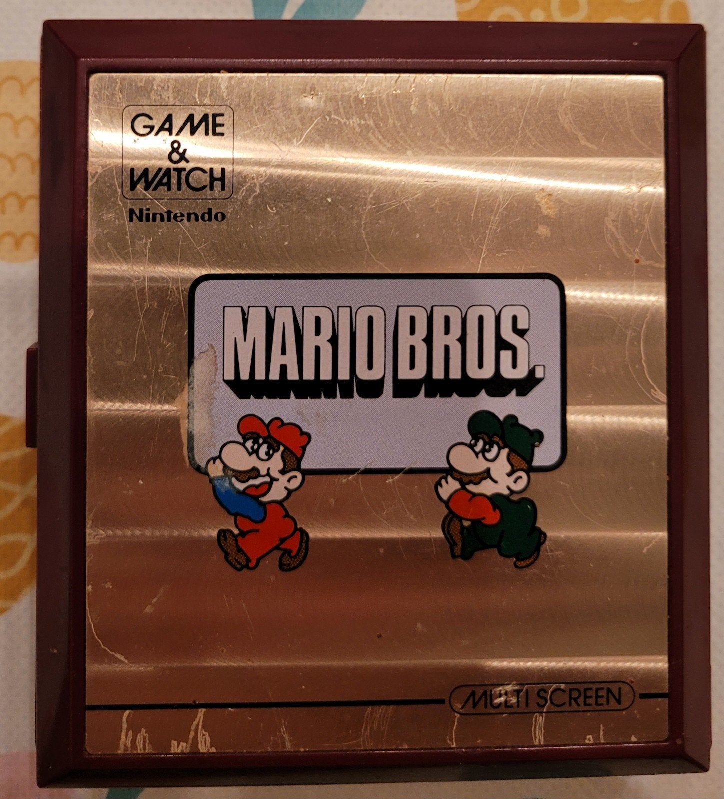 Nintendo Game & Watch Mario Bros. (MW-56) - Vintage Handheld, Ophalen of Verzenden, Nintendo, Gebruikt