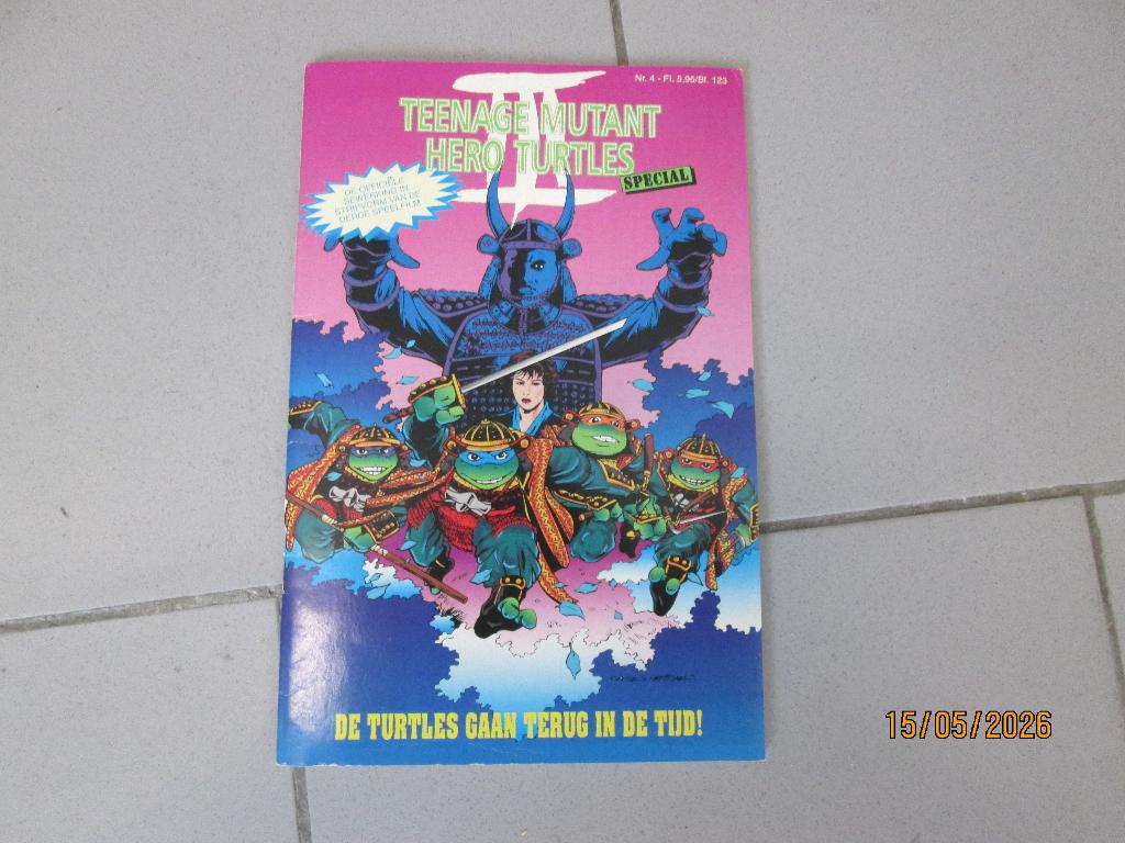 turtles  strip, Boeken, Eén stripboek, Ophalen, Gelezen