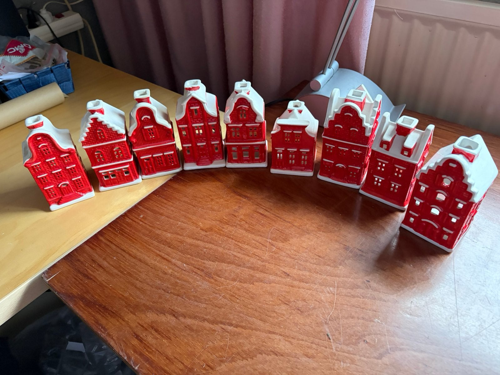Kersthuisjes 1 tot 9, Diversen, Ophalen of Verzenden, Nieuw