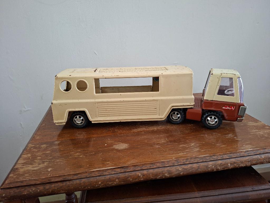 vintage Buddy L Farms speelgoedvrachtwagen jaren 60/70, Verzamelen, Speelgoed, Ophalen of Verzenden, Gebruikt