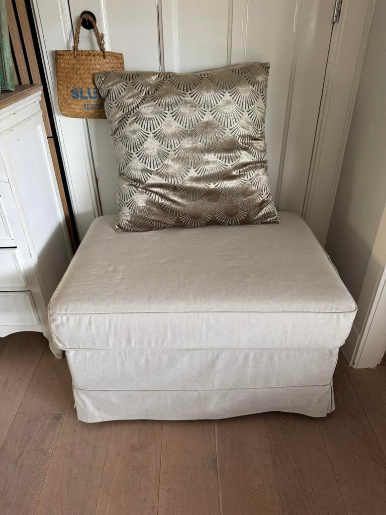Ikea Ektorp hocker/ opbergbank, Huis en Inrichting, Eenpersoons, 75 tot 100 cm, Ophalen of Verzenden, Zo goed als nieuw