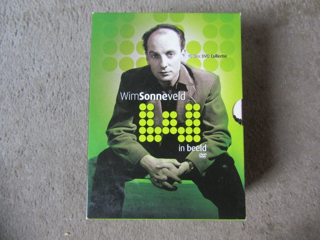 DVDbox: Wim Sonneveld in beeld - 10 dvds ALLEEN OPHALEN, Alle leeftijden, Ophalen, Gebruikt, Stand-up of Theatershow
