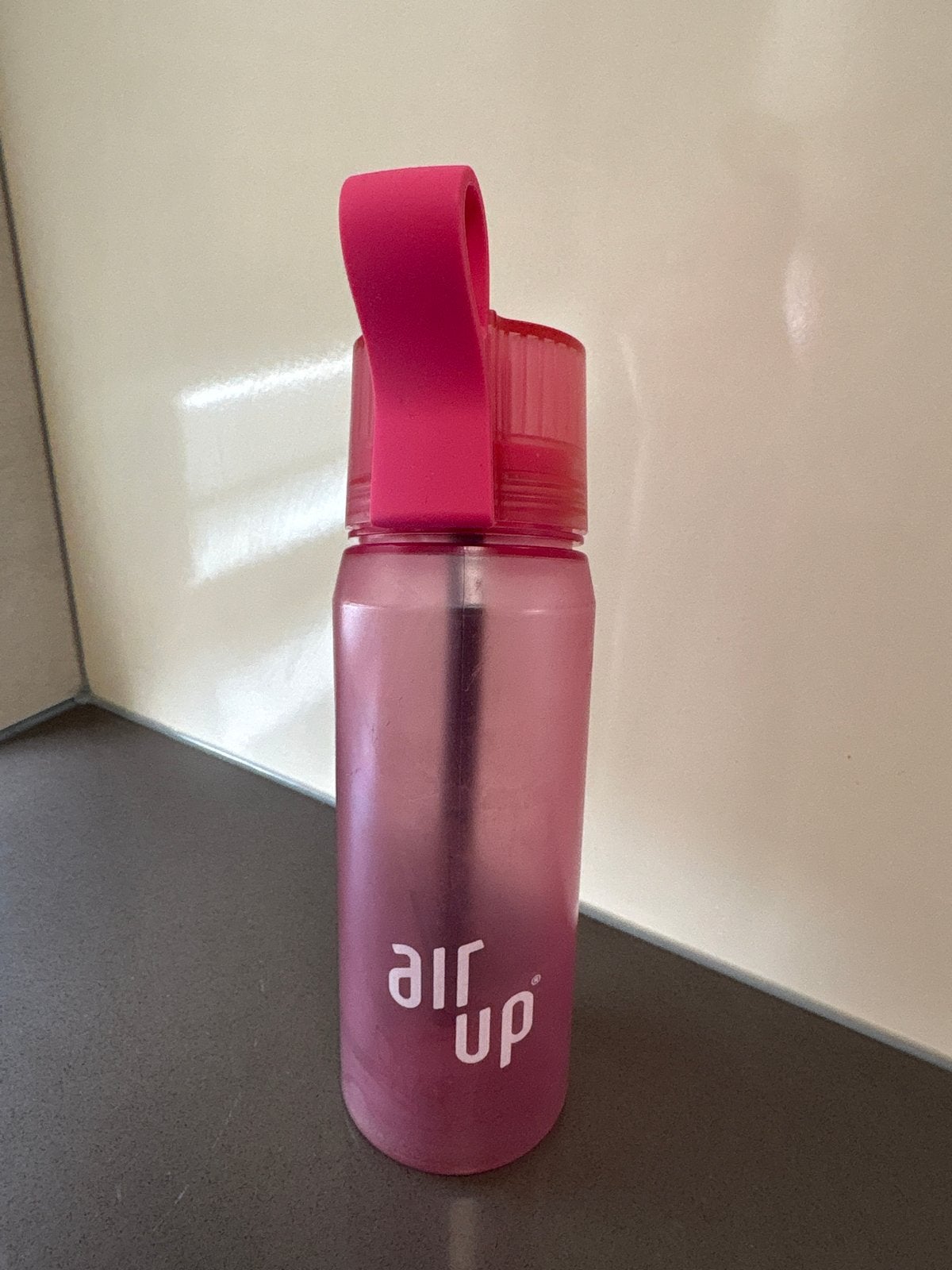 Roze Air Up, Sport en Fitness, Bidons, Ophalen of Verzenden, Gebruikt