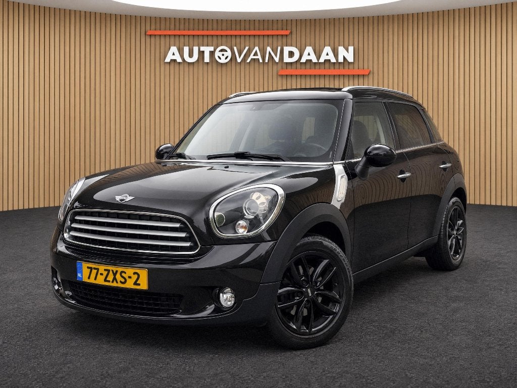 Mini Countryman 1.6 | DEALERONDH | PANO | AUT | STOELVW | TR, Auto's, Dealer onderhouden, Zwart, SUV of Terreinwagen, 1598 cc