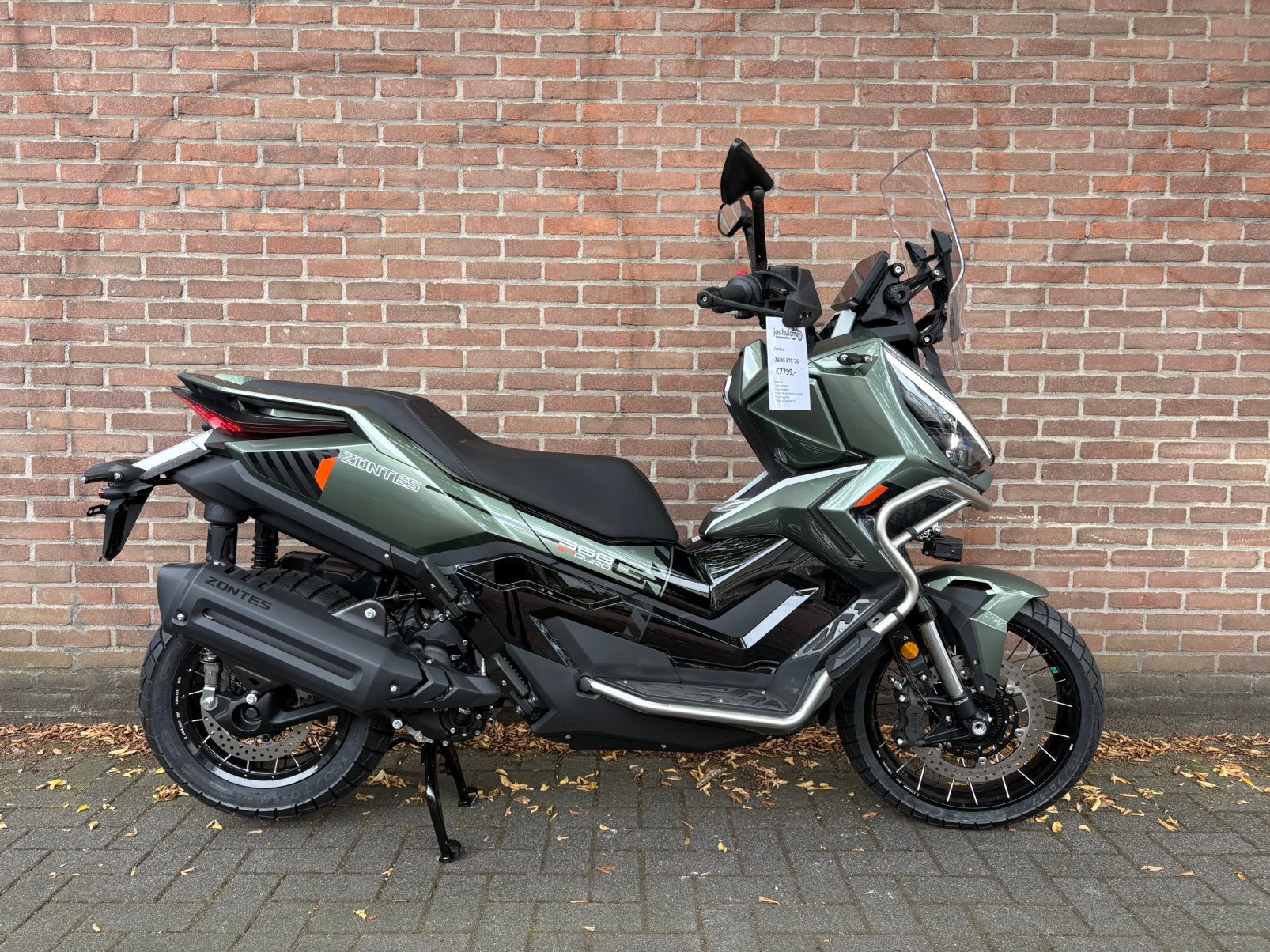 Zontes 368G ETC 2026 / Motorscooter / ADV / Keyless, Fietsen en Brommers, Ophalen, Nieuw