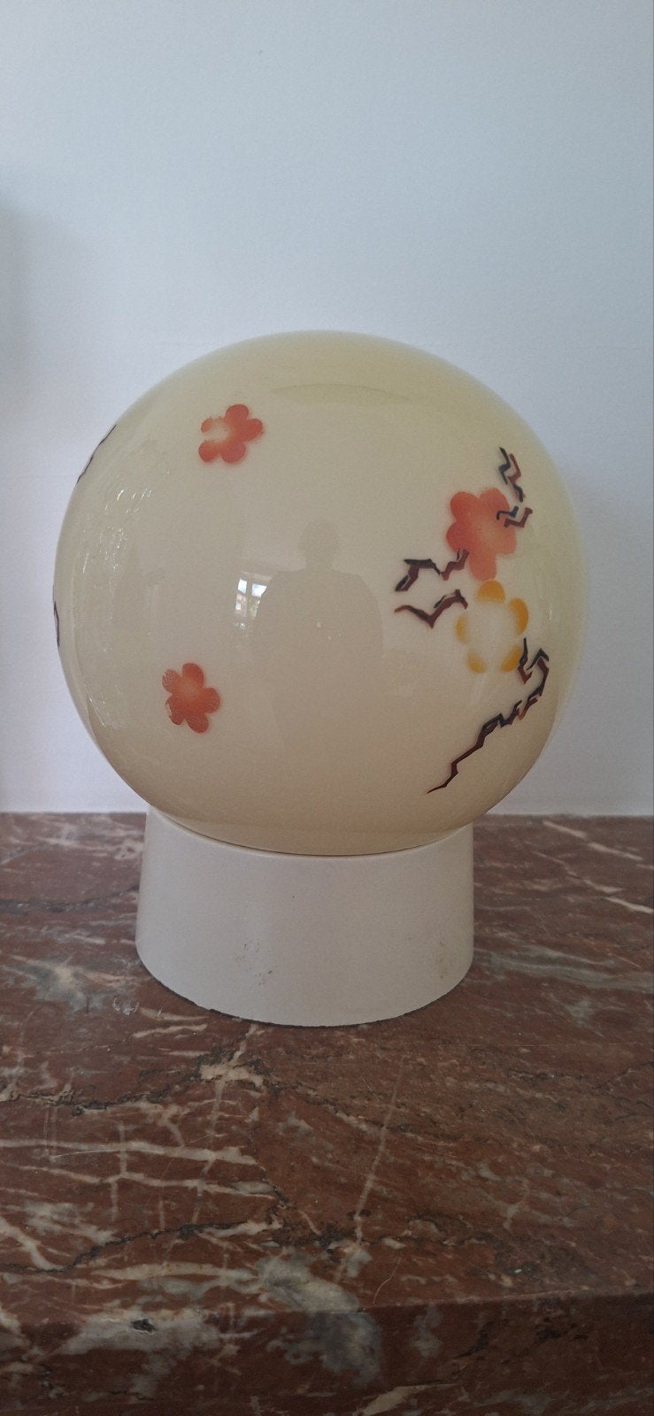 vintage art deco plafondlamp, Ophalen of Verzenden
