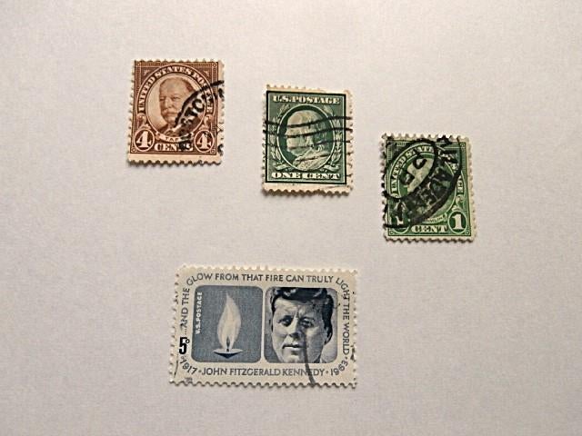 Postzegels Amerika H. Taft -Franklin -Kennedy 1910 - 1964, Verzenden, Noord-Amerika