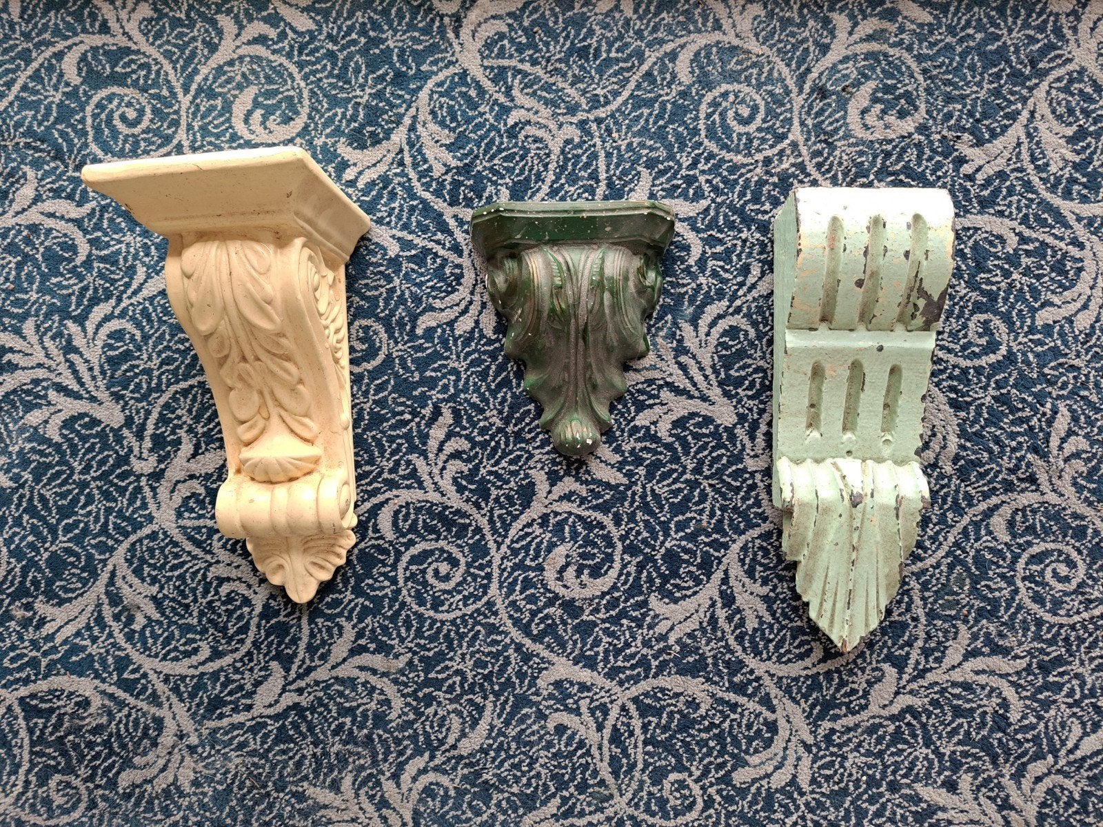 Decoratieve consoles - Set van 3, Antiek en Kunst, Ophalen of Verzenden