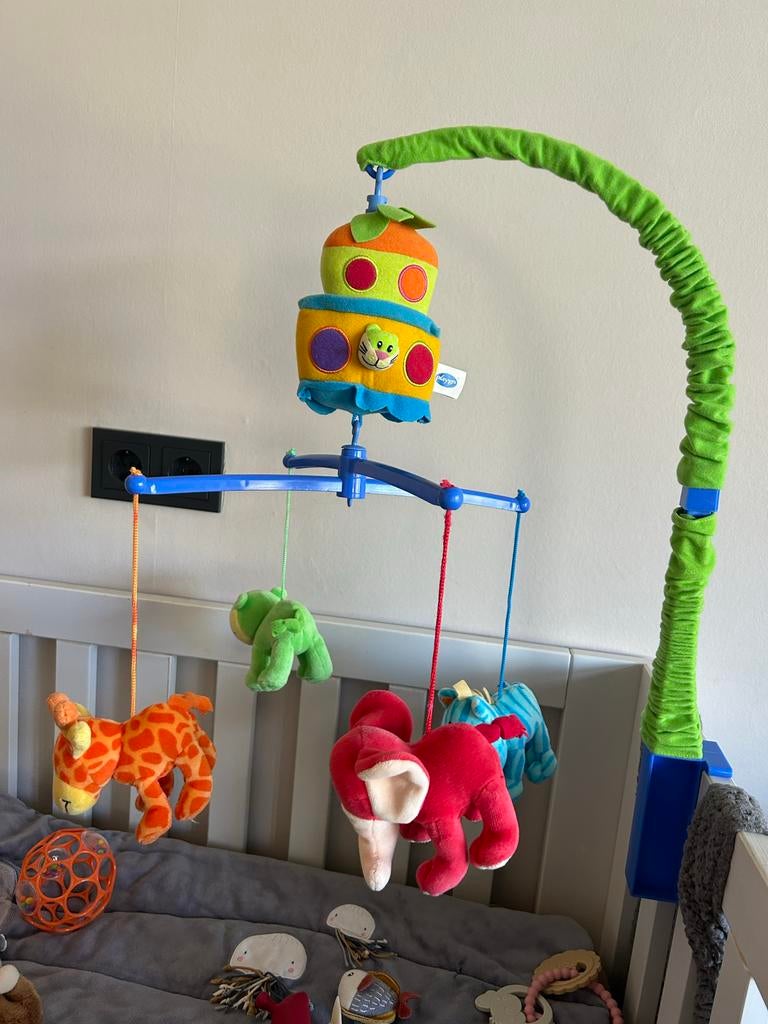 Playgro Mobiel, Ophalen of Verzenden, Zo goed als nieuw, Mobiel, Met geluid