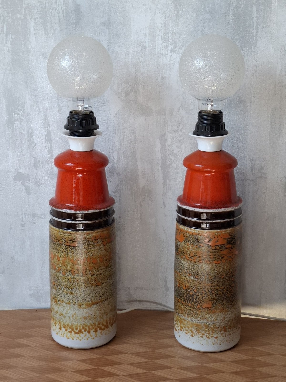 Vintage Keramieken Lampen Tilgmans Zweden, Ophalen of Verzenden, Zo goed als nieuw, Vintage