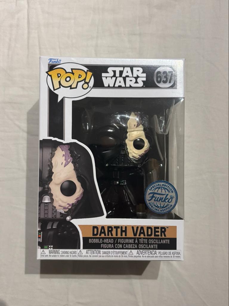 Funko Pop! Star Wars Darth Vader #637 Special Edition, Ophalen of Verzenden, Nieuw