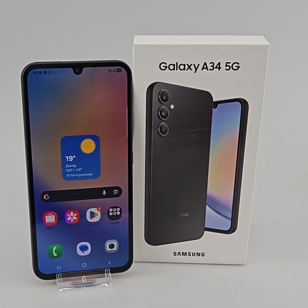 Samsung Galaxy A34 128GB DUOS Awesome Graphite, Telecommunicatie, Mobiele telefoons | Samsung, Samsung, Gebruikt, Support@Samsung.com