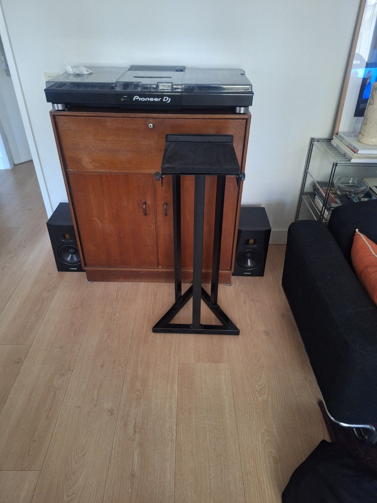 Innox IVA MON-3 Studio Monitor Statief - Zwart (2 stuks), Ophalen, Zo goed als nieuw
