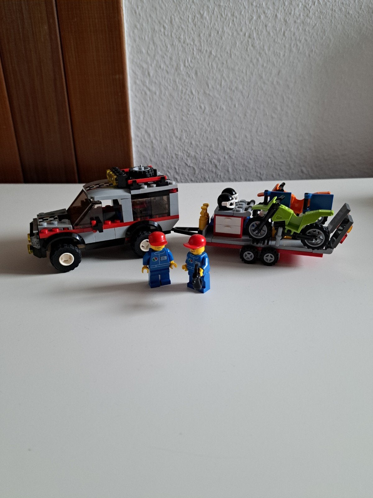 LEGO City 4433 – Crossmotor Transport, City, Lego, Ophalen of Verzenden, Zo goed als nieuw