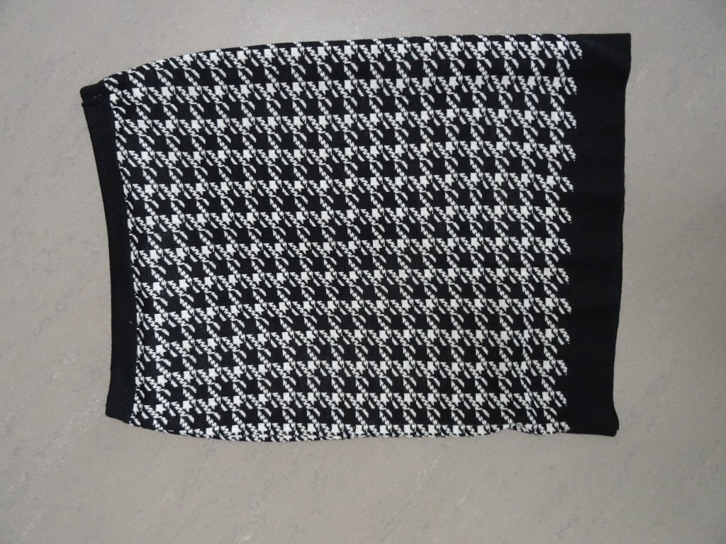 SALE !! CHARLES VOGELE maat 40, jersey gebreid rokje., Maat 38/40 (M), Charles Vogele, Zwart, Ophalen of Verzenden