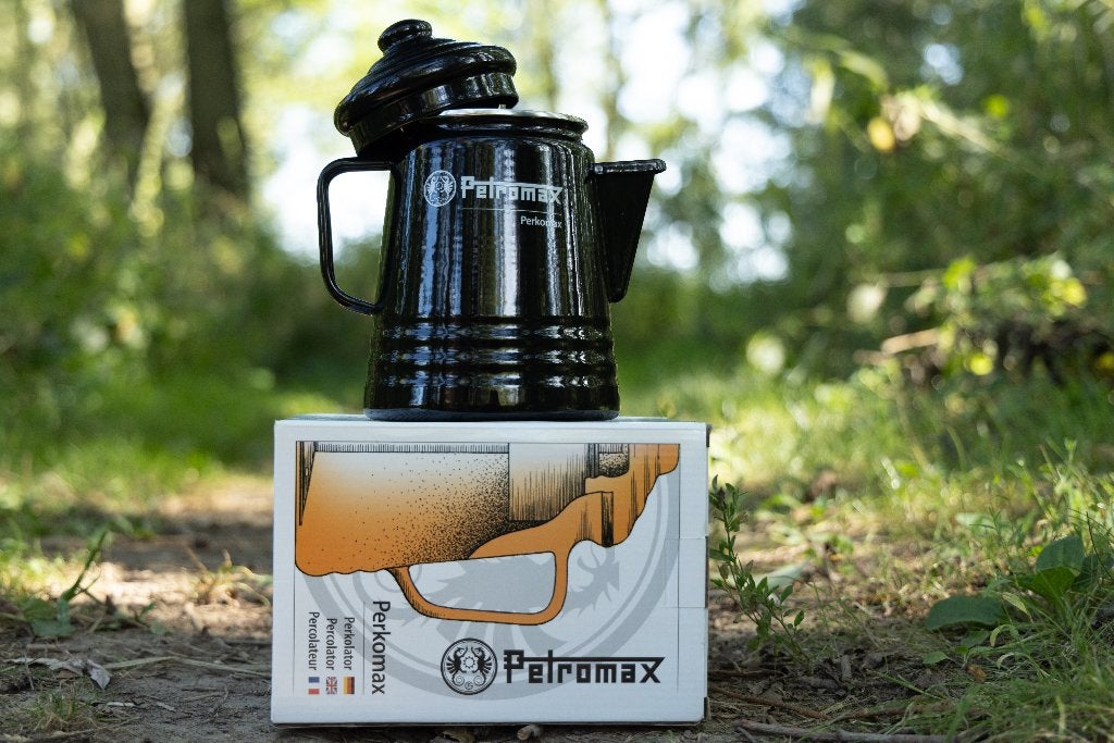 Petromax Perkomax Emaille Percolator zwart, Ophalen of Verzenden, Nieuw, Petromax