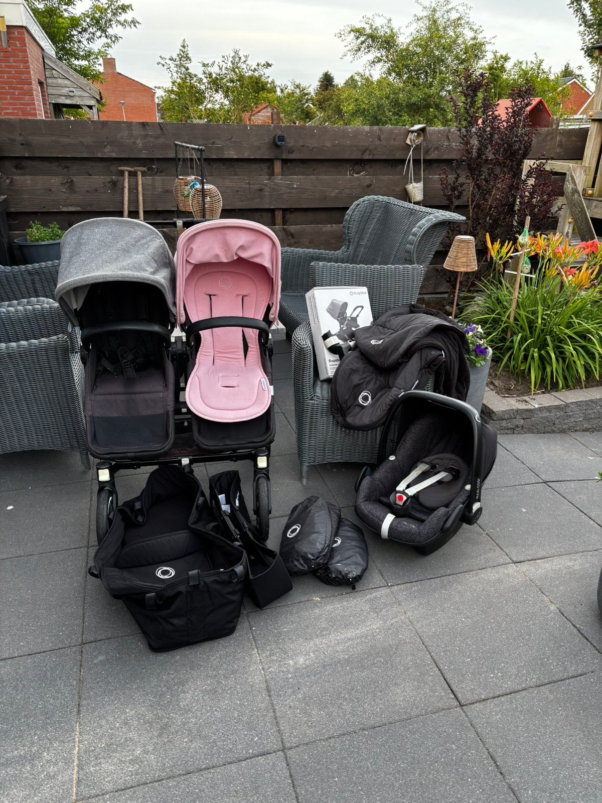 Bugaboo donkey 2, Ophalen, Gebruikt, Kinderwagen of Buggy