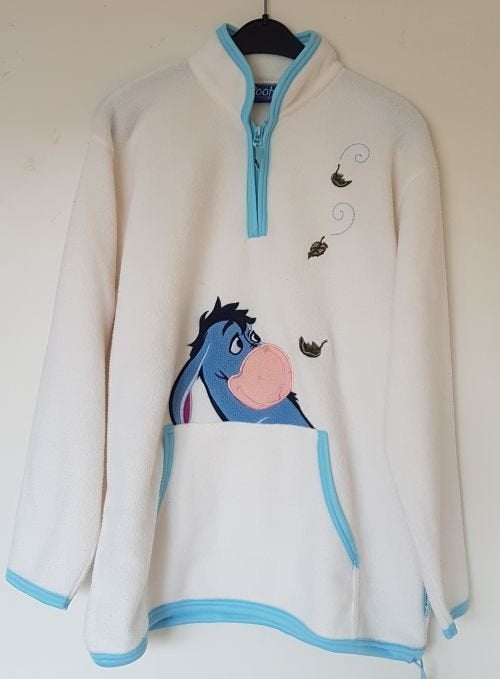 Witte Disney / Eeyore trui maat L, Disney, Wit, Maat 42/44 (L), Ophalen of Verzenden