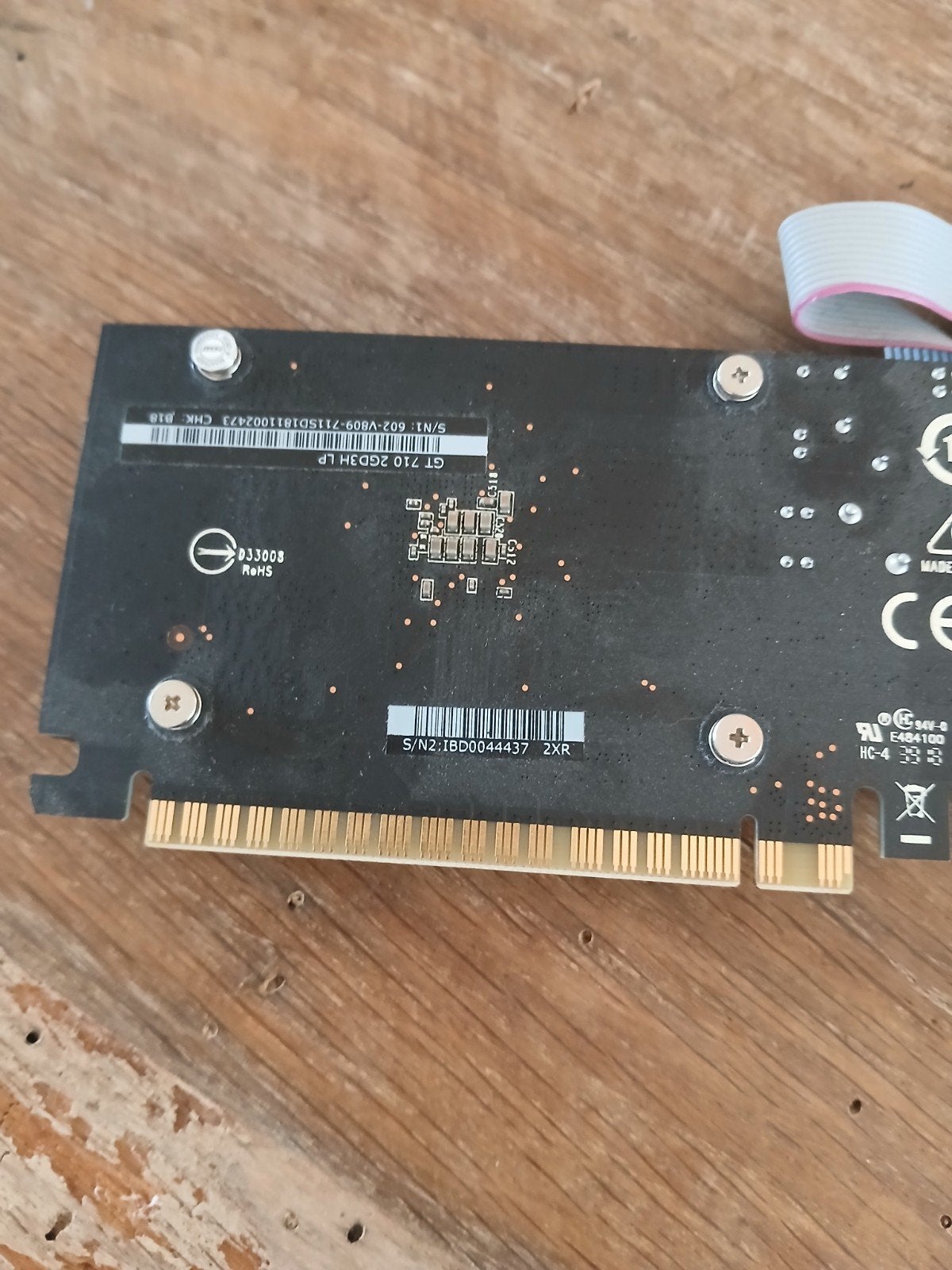 MSI GT 710 2GD3H LP Grafische Kaart, Computers en Software, Videokaarten, Gebruikt, PCI-Express 2, GDDR3, HDMI