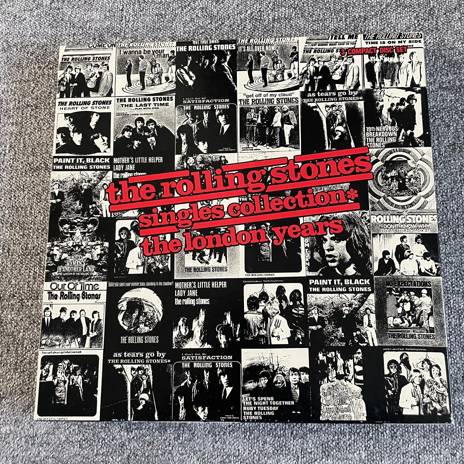 Rolling Stones - Singles Collection 3CD, Cd's en Dvd's, Cd's | Verzamelalbums, Ophalen of Verzenden, Zo goed als nieuw, Rock en Metal
