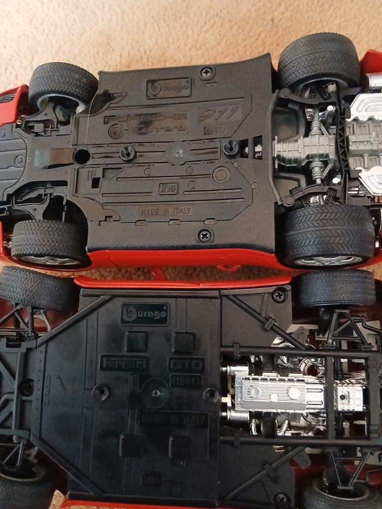 Bburago Porsche 911 en Ferrari GTO modelauto's, Ophalen