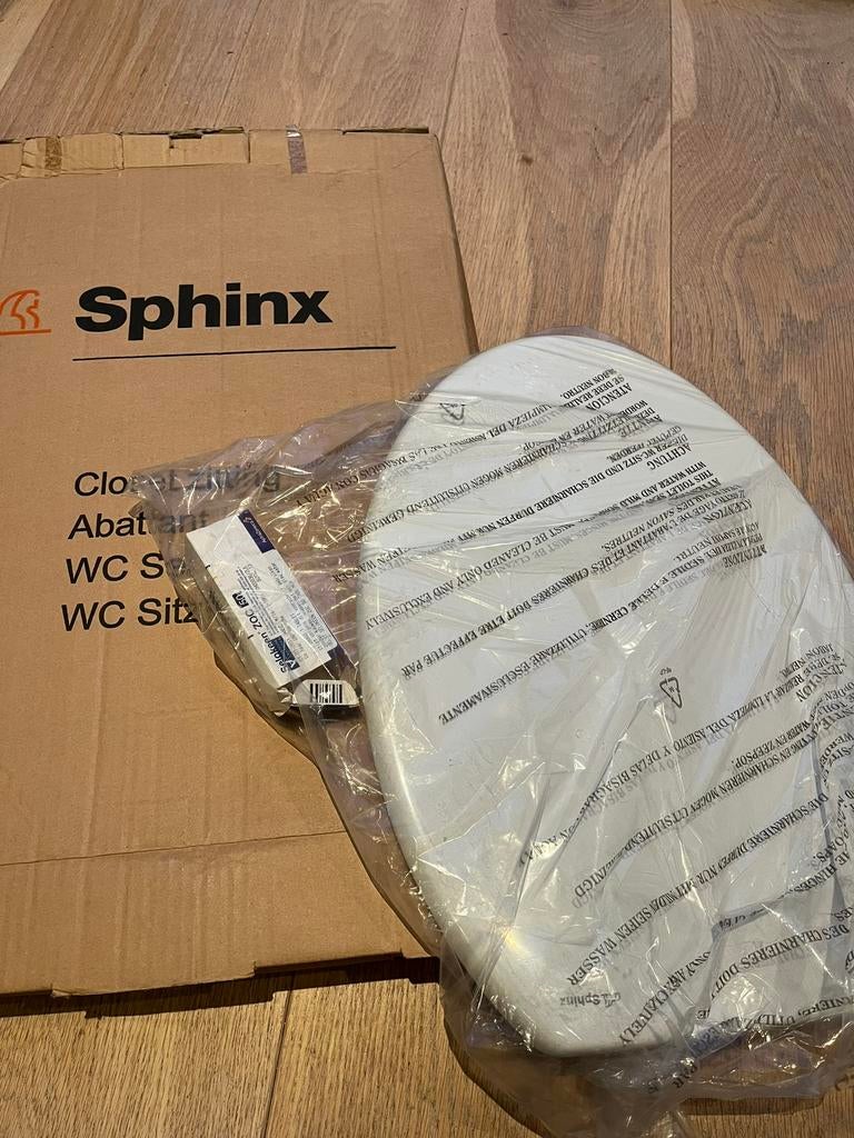 Wc bril deksel Sphinx, Ophalen of Verzenden, Zo goed als nieuw, Toilet