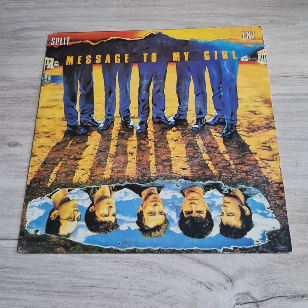 Split Enz - Message To My Girl / Kia Kaha (Single), Gebruikt, 7 inch, Pop, Single