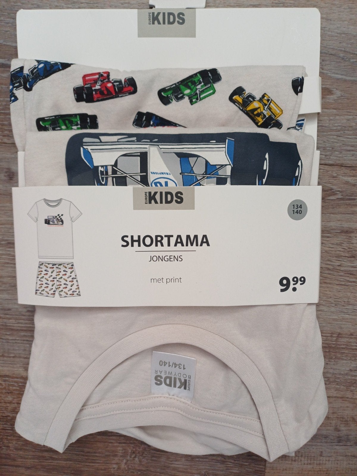 Nieuwe shortama mt 134/140, Kinderen en Baby's, Nacht- of Onderkleding, Nieuw, Ophalen of Verzenden, Kids Europe