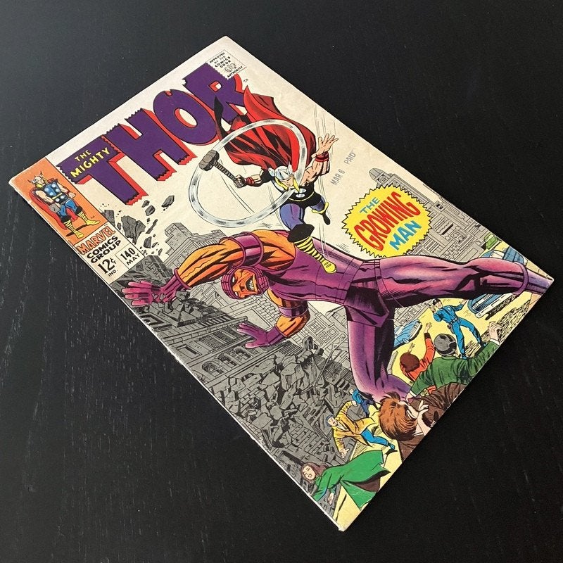 Thor Vol.1 #140 (1967) FN (6.0), Amerika, Marvel Comics, Ophalen of Verzenden, Gelezen
