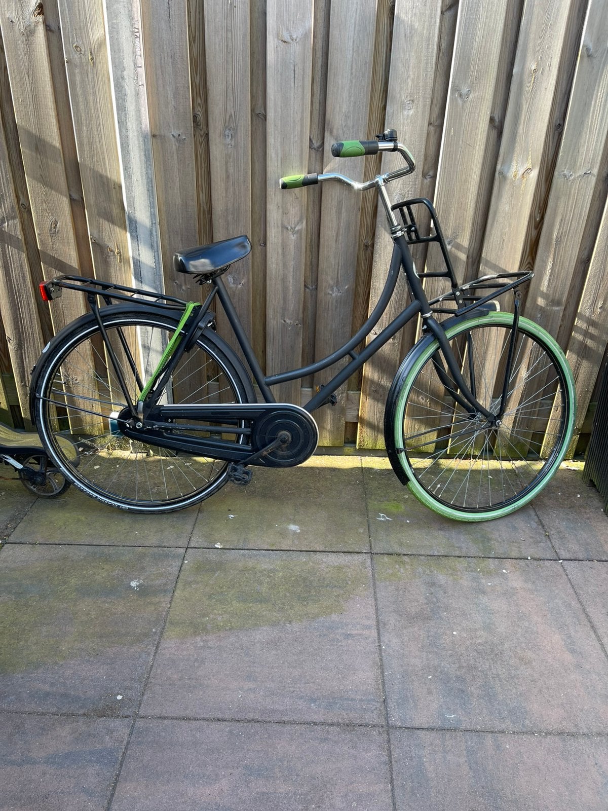 Oma fiets., Ophalen, Gebruikt