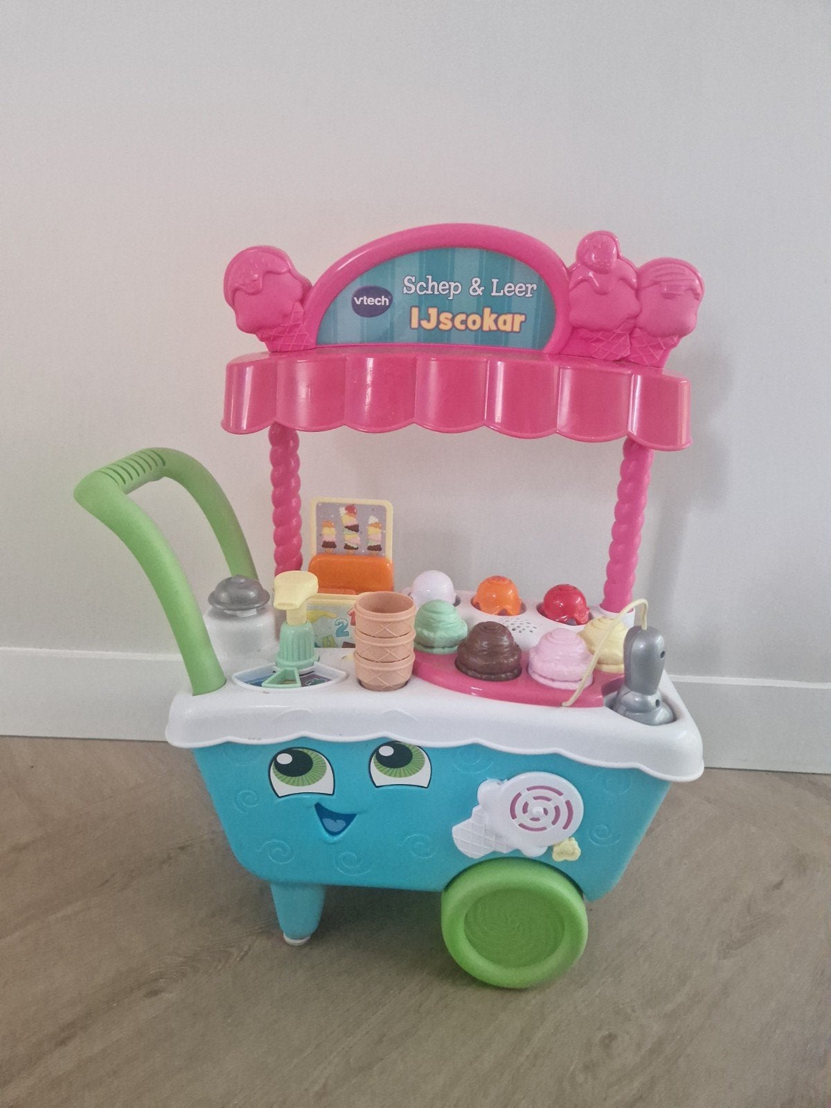 VTech Schep & Leer IJscokar, Ophalen of Verzenden, Zo goed als nieuw, Jongen of Meisje
