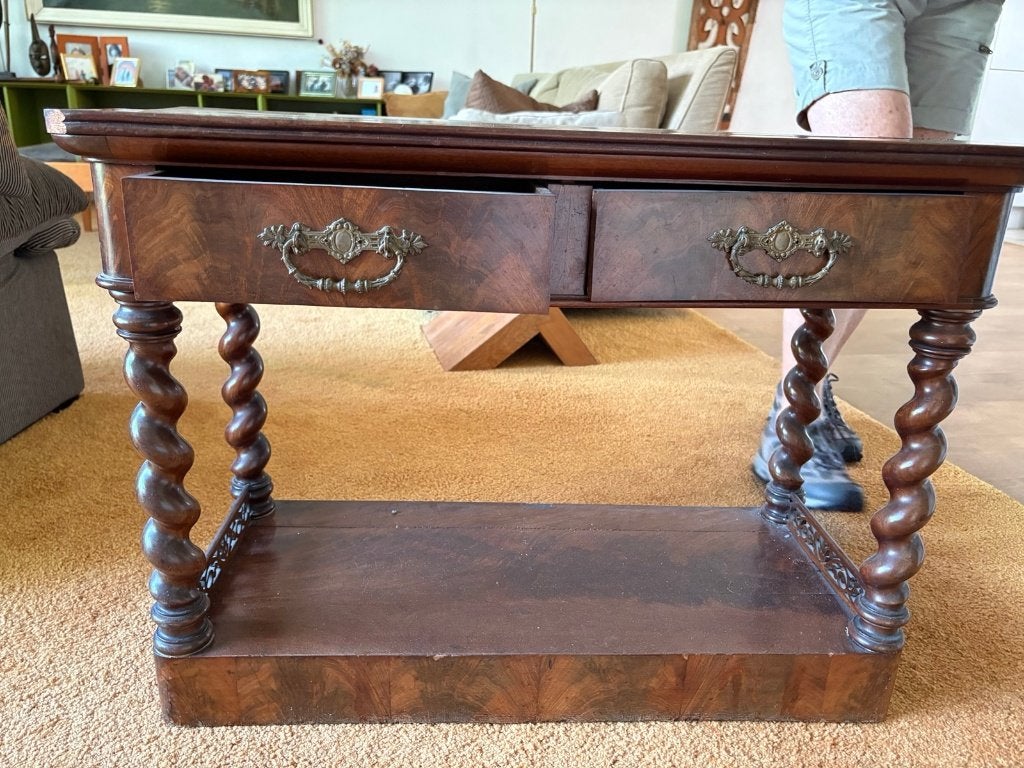 wandkastje/ side table, Ophalen, Gebruikt, 50 tot 100 cm, Teakhout