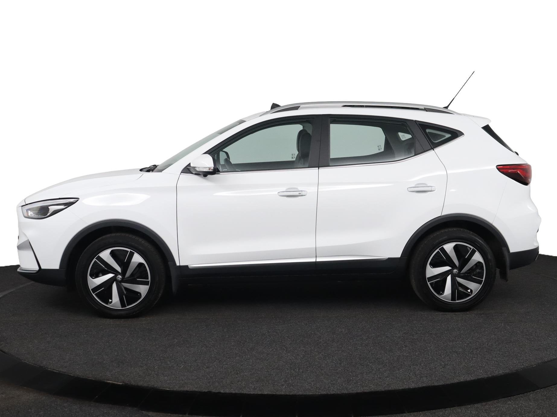 MG ZS EV Luxury Long Range 70 kWh, Auto's, MG, 12 maanden, Gebruikt, ZS, Wit