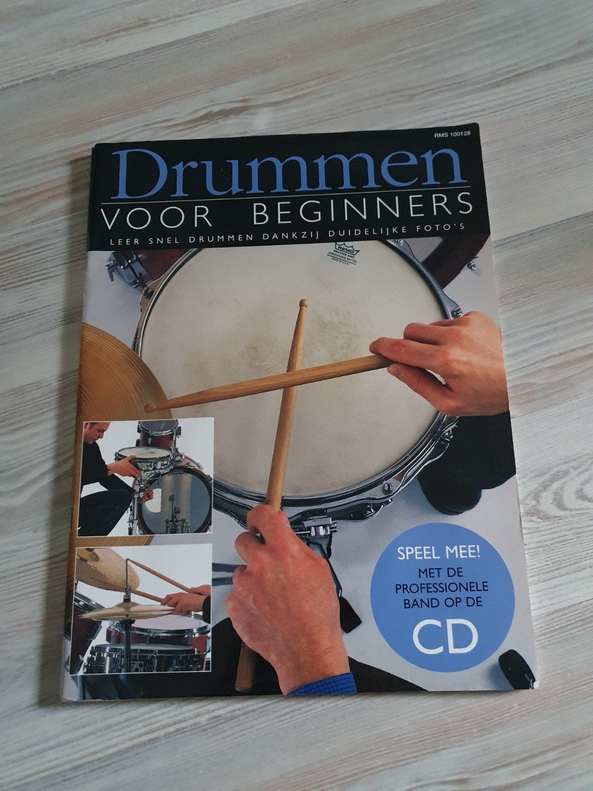 Drummen voor Beginners - Leerboek met CD, Ophalen of Verzenden, Gebruikt, Les of Cursus, Drums of Percussie