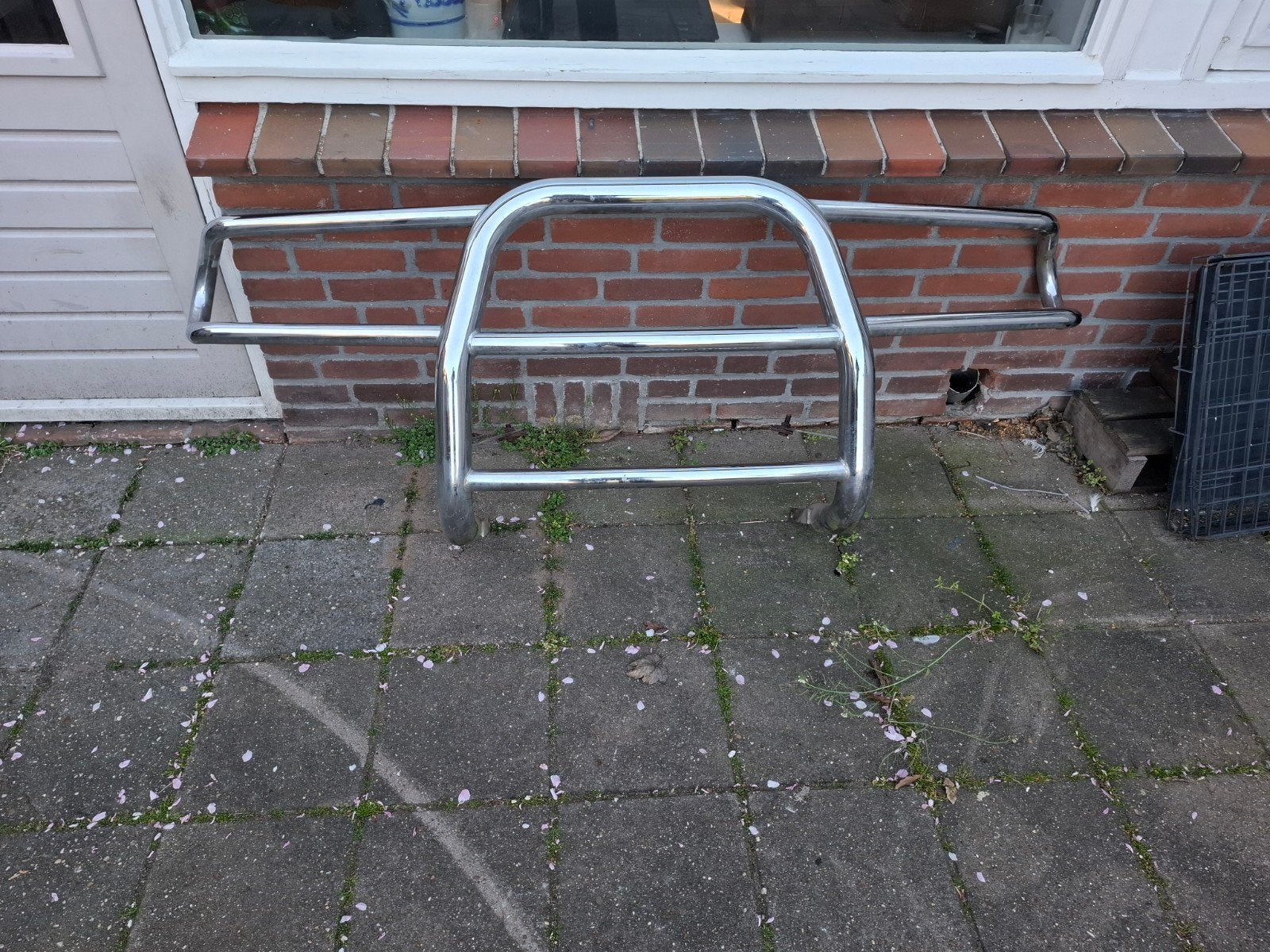 Mooie nette bullbar, Ophalen