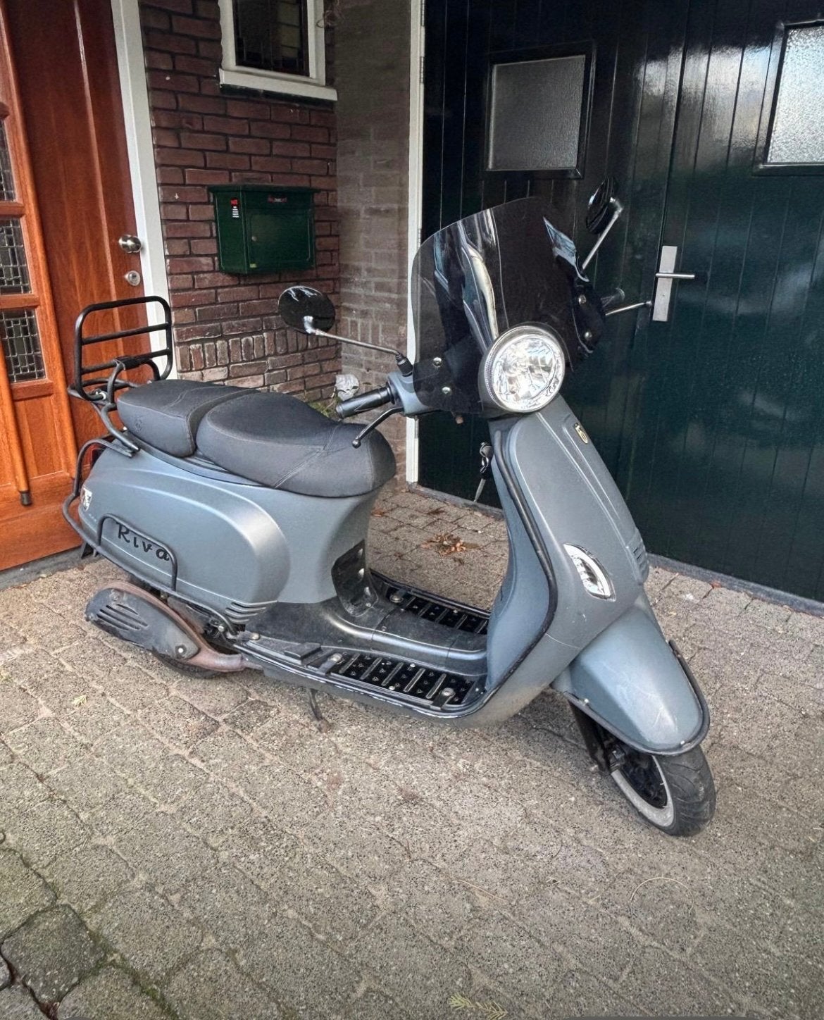 BTC Riva Luxury Scooter - Grijs, Goed Onderhouden, Ophalen, Gebruikt, Benzine, Overige merken