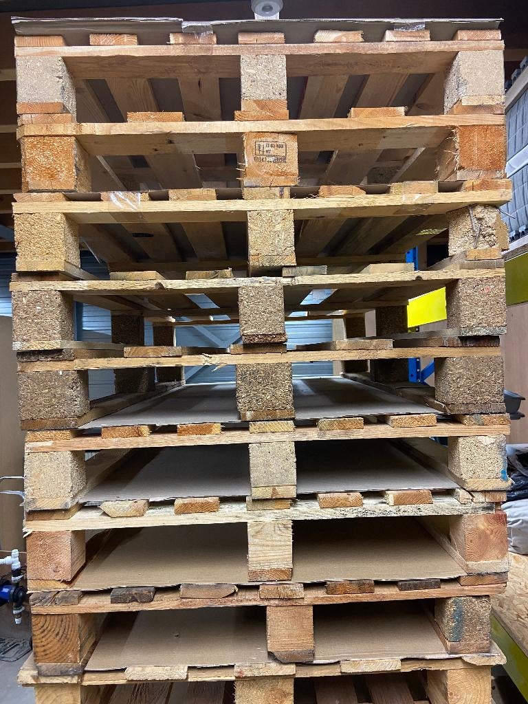Pallets 120x80, Doe-het-zelf en Verbouw, Hout en Planken, Ophalen, Gebruikt, 50 mm of meer, Pallet