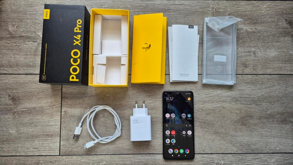 POCO X4 Pro 5G - 8GB/256GB -Full Set in doos, in nieuwstaat, Ophalen, Zo goed als nieuw, Overige typen, Overige merken
