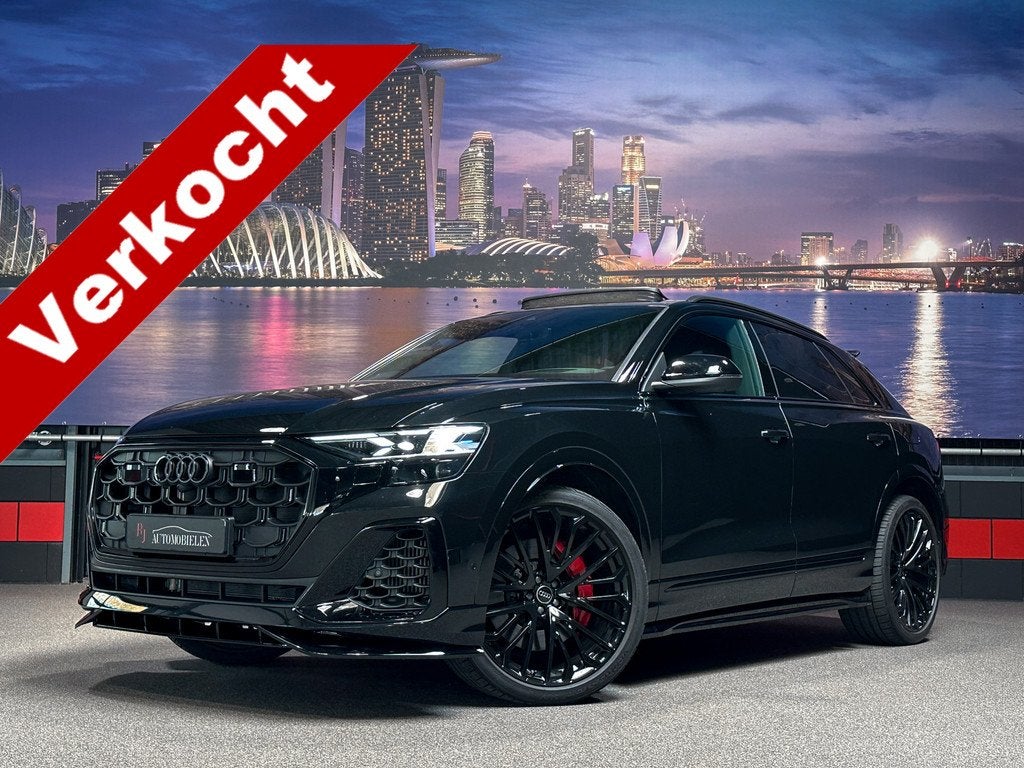 Audi Q8 60 TFSI e quattro Competition |O-LED|B&o|Massage|Tre, Automaat, Gebruikt, 2995 cc, Q8