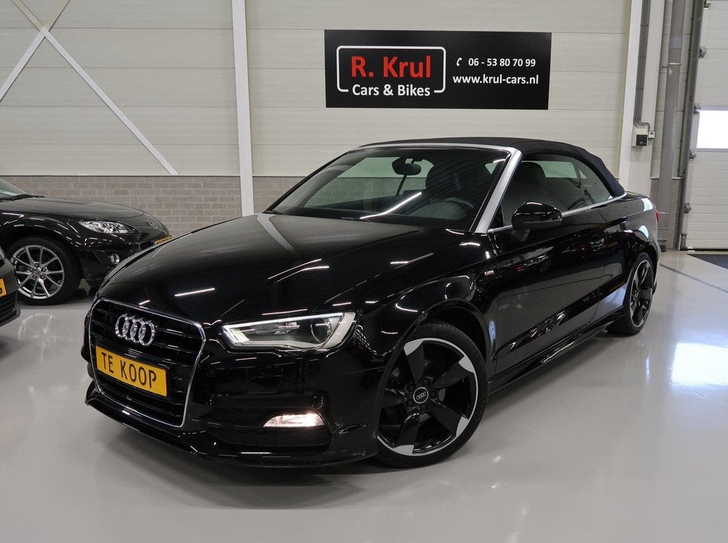 Audi A3 Cabriolet 1.4 TFSI 180pk 2x S-Line Navigatie Trekhaa, Auto's, Audi, Voorwielaandrijving, Gebruikt, 4 cilinders, Cabriolet