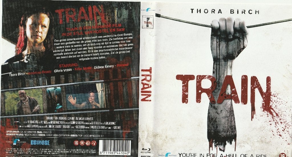 Train You're in for a Hell of a Ride Blu ray ( ned. ondert.), Ophalen of Verzenden, Zo goed als nieuw, Horror