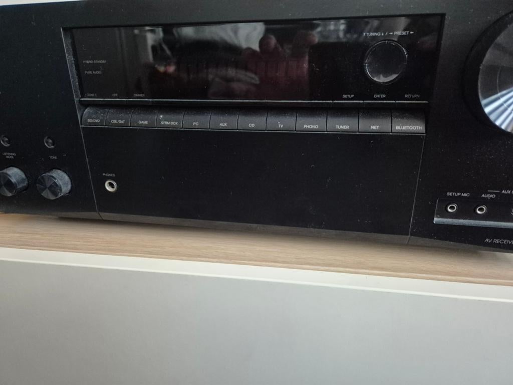 Onkyo reciever, Ophalen, Zo goed als nieuw