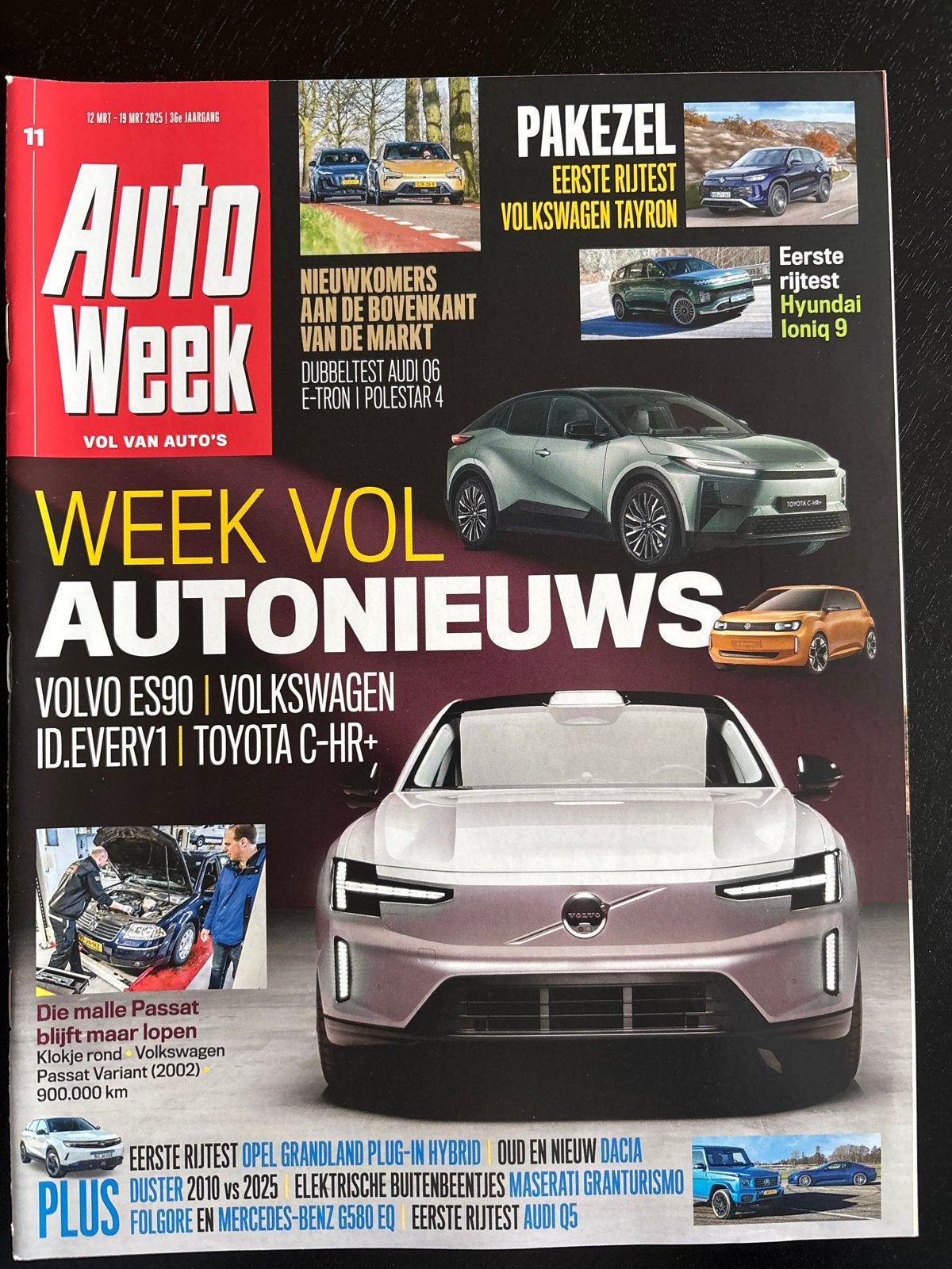AutoWeek Magazine - Week Vol Autonieuws (12-19 Mrt 2025), Ophalen of Verzenden, Nieuw, Overige typen