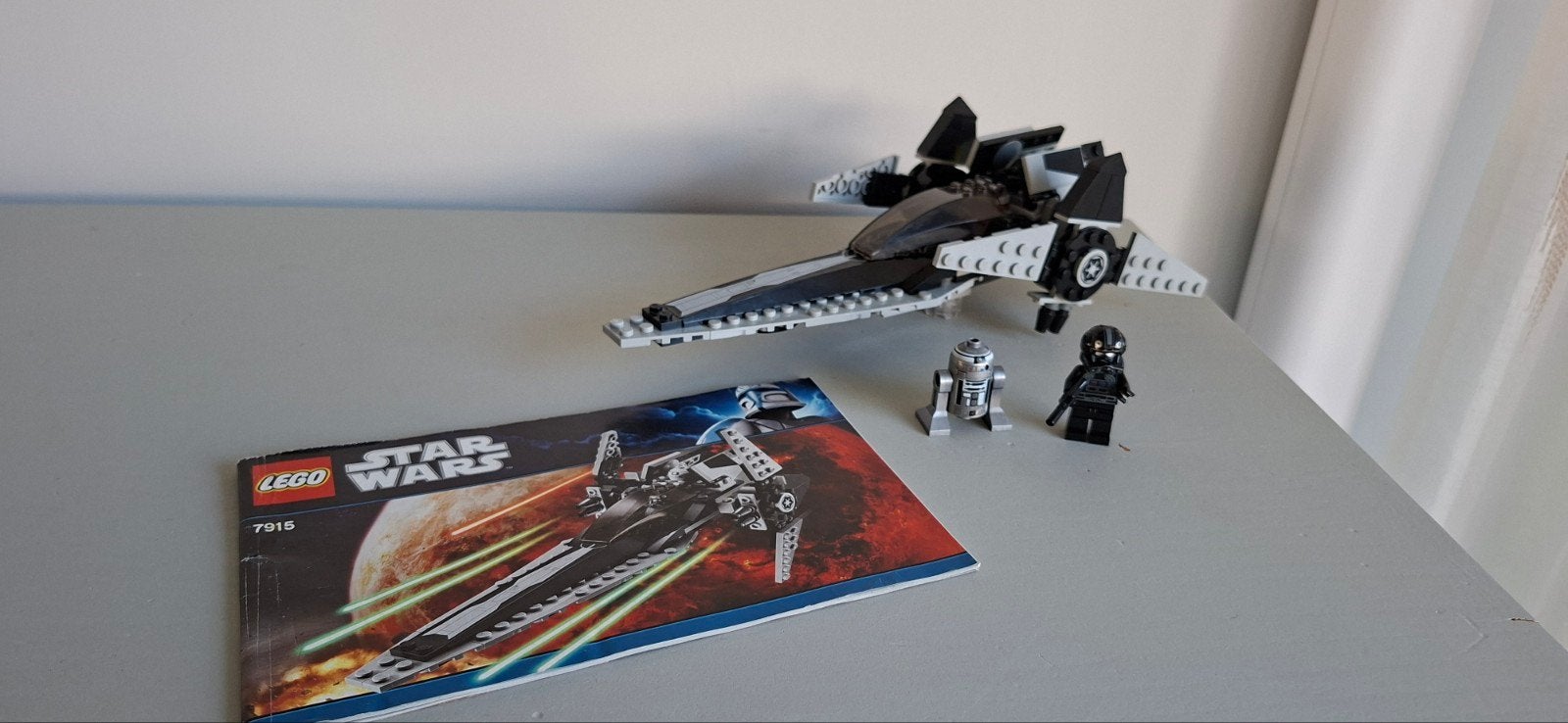 Lego Star Wars Imperial V-Wing Starfigter set 7915, Kinderen en Baby's, Speelgoed | Duplo en Lego, Gebruikt, Star Wars, Lego, Ophalen of Verzenden