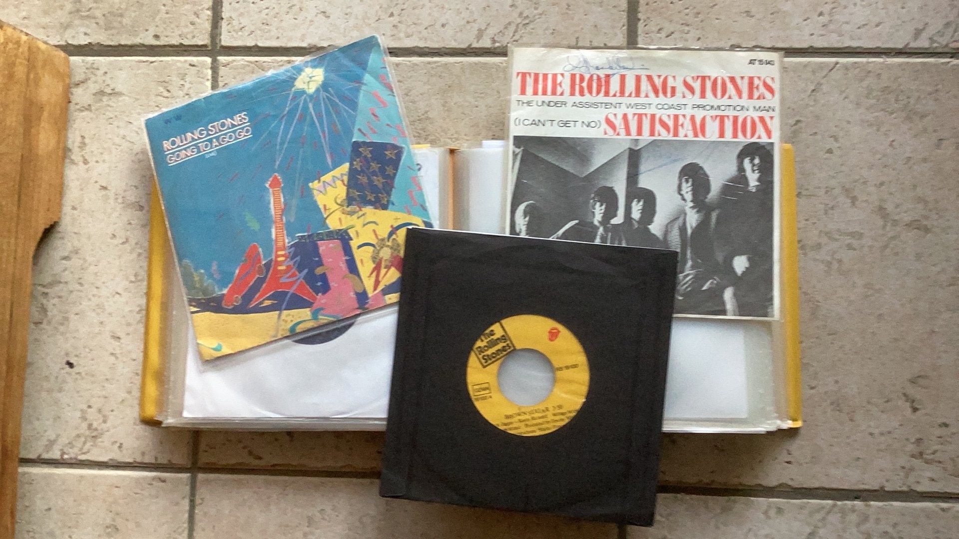Singles Rolling Stones (mapje), Boxset, Gebruikt, 7 inch, Ophalen of Verzenden