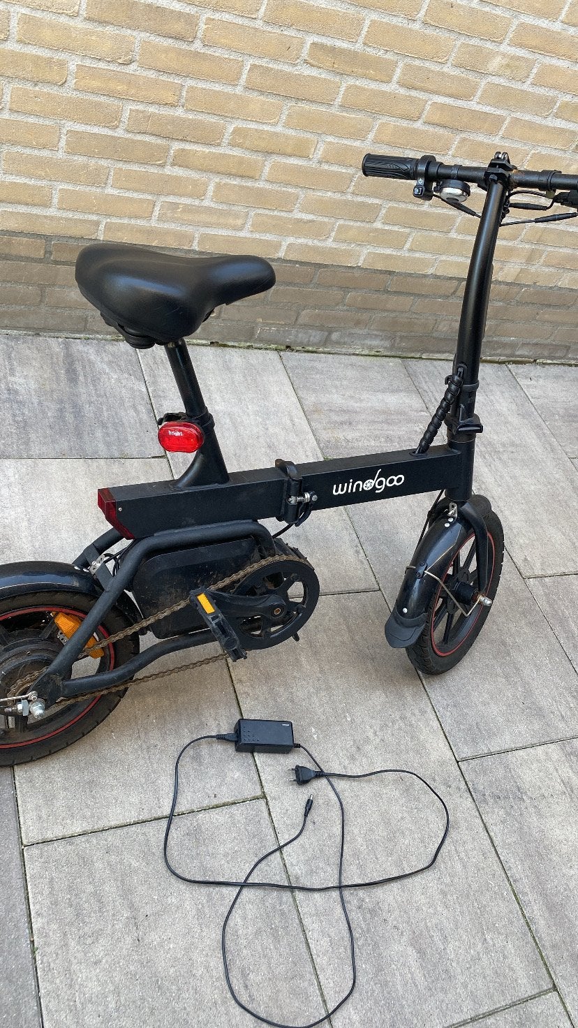 Windgoo elektrische fiets - Nieuwe lader en trappers, Fietsen en Brommers, Gebruikt, Minder dan 47 cm, 30 tot 50 km per accu, Ophalen