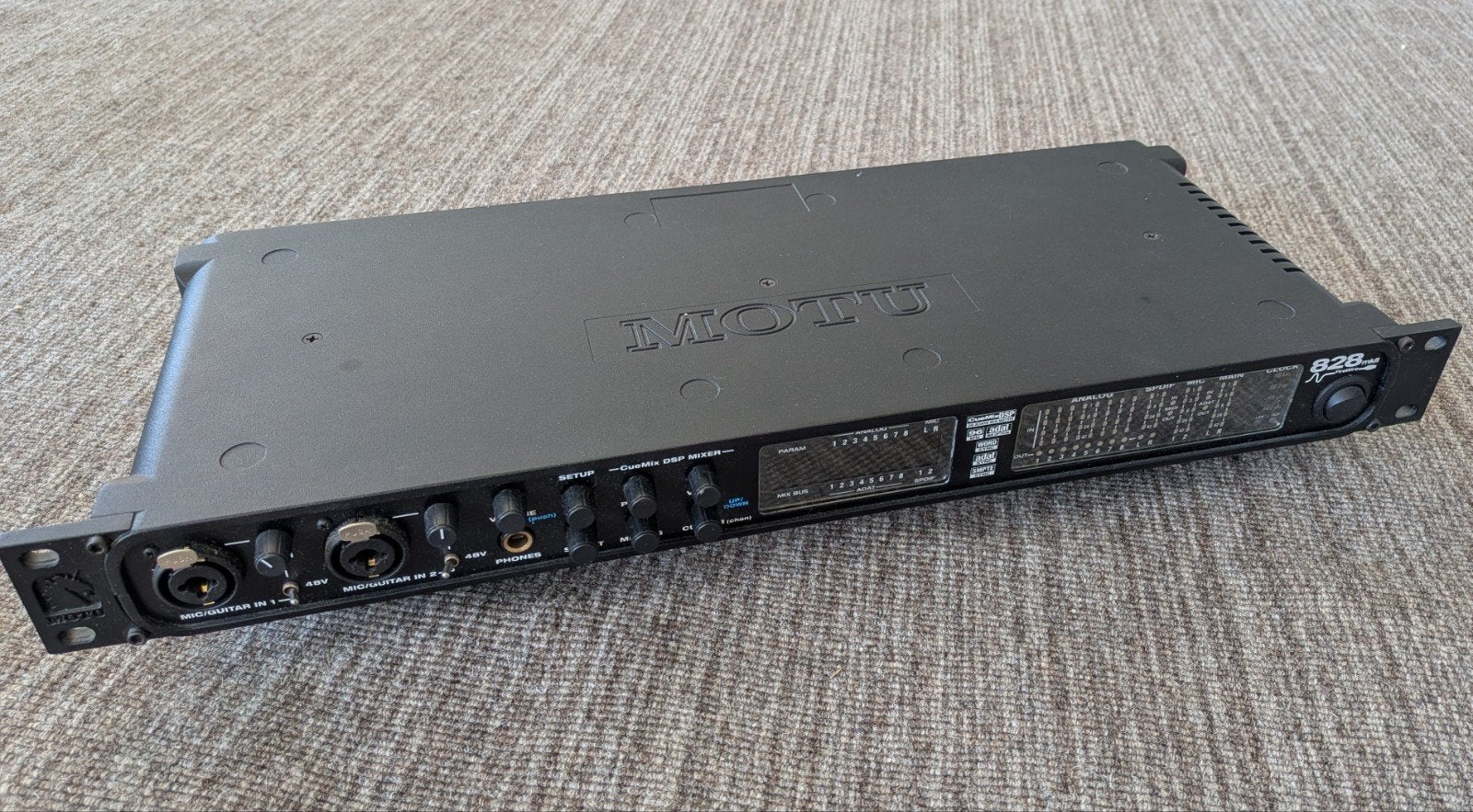 Te Koop MOTU 828 MKII in perfecte staat, Ophalen of Verzenden, Zo goed als nieuw, Audio